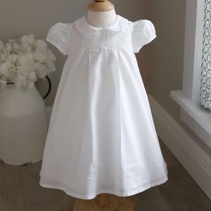 Strasburg White Heirloom Special Occasion Cotton Gown 3 Months Like New Perfect